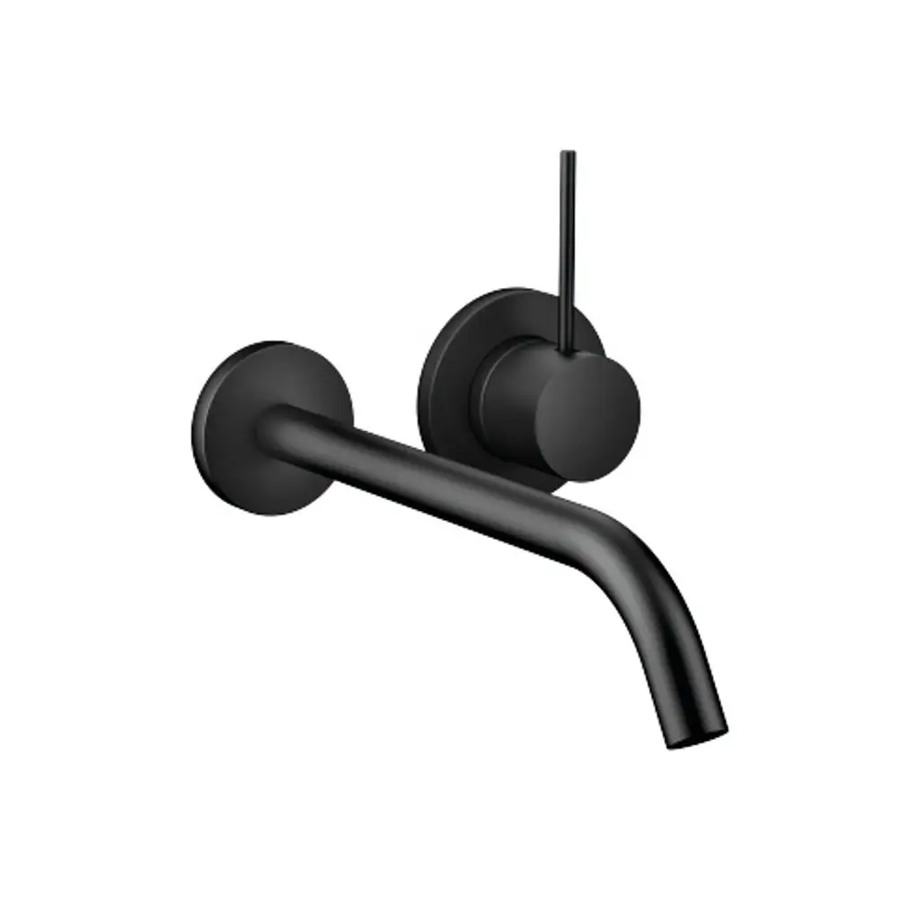 Dornbracht-META-Waschtisch-Wand-Einhandbatterie-Ausladung 250mm-schwarz matt, 36861662-33 Galeriebild 1